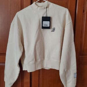 BANDIT Cotton Fleece Cropped Crewneck